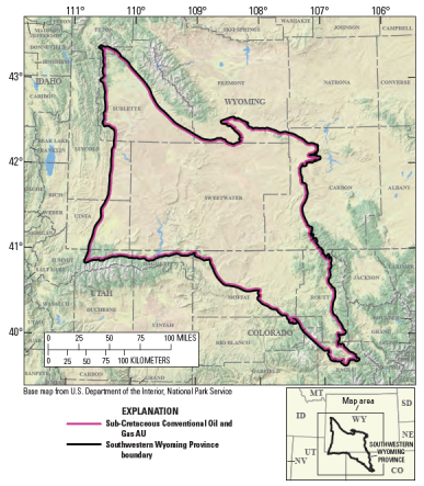 USGS releases assessment of undiscovered oil and gas resources in the Phosphoria Total Petroleum System of SW Wyoming and NW Colorado
