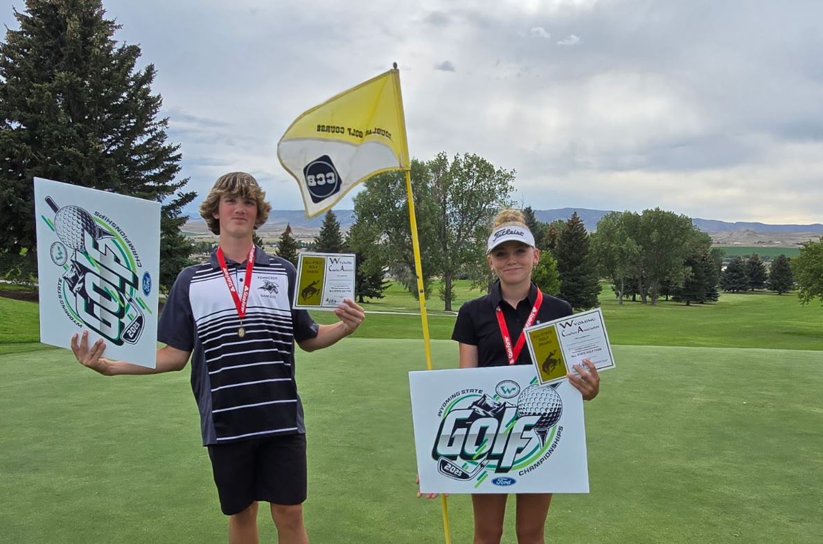 Sports Friday Interview: Tazlyn Wagner and Trevan Benson, Kemmerer High School Golf
