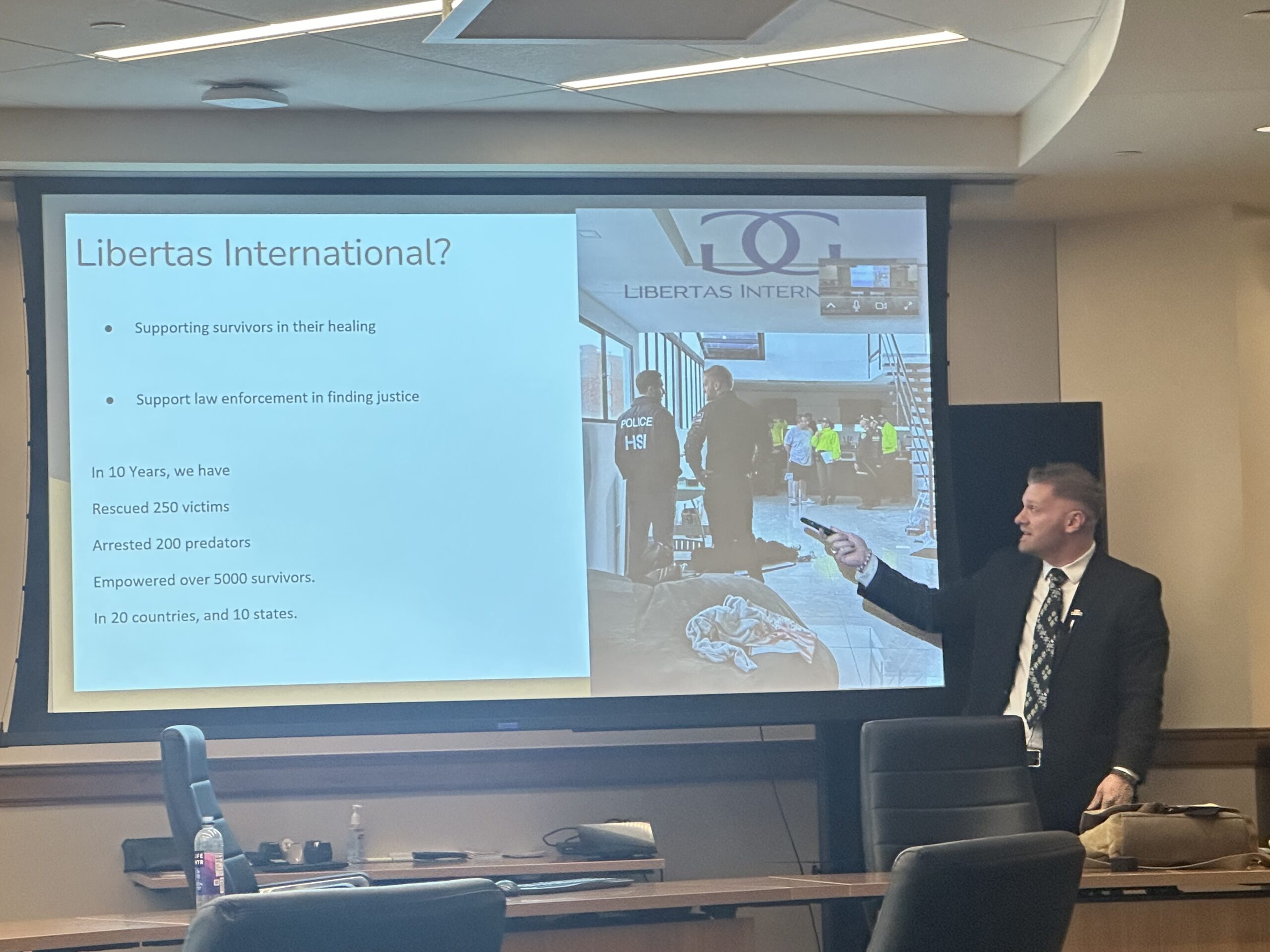 SVI Radio Interview: Tyler Schwab, Libertas International Legislative Presentation