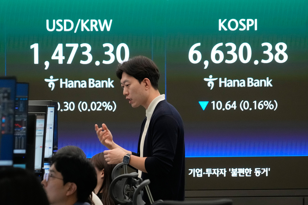 World shares are mixed and oil prices jump more than 3% after the UAE says it will exit OPEC