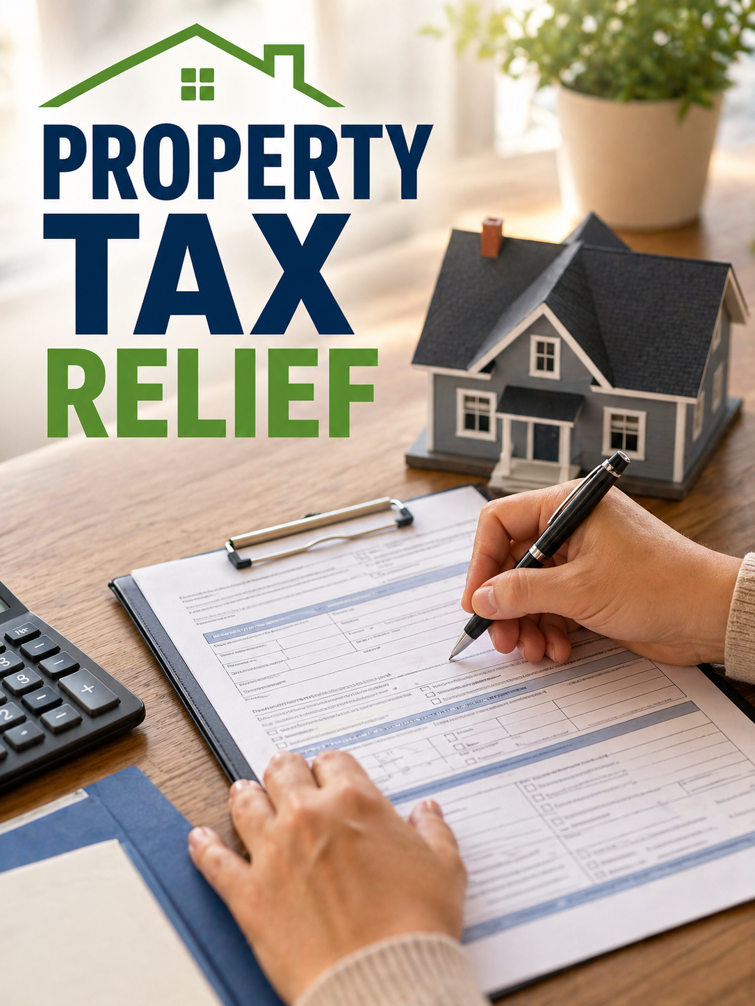 Apply now for additional property tax relief