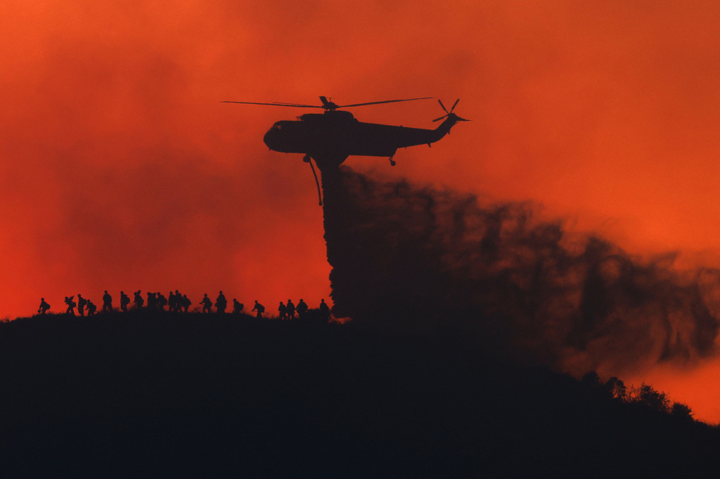 More than 17,000 under evacuation orders as Southern California wildfire threatens homes