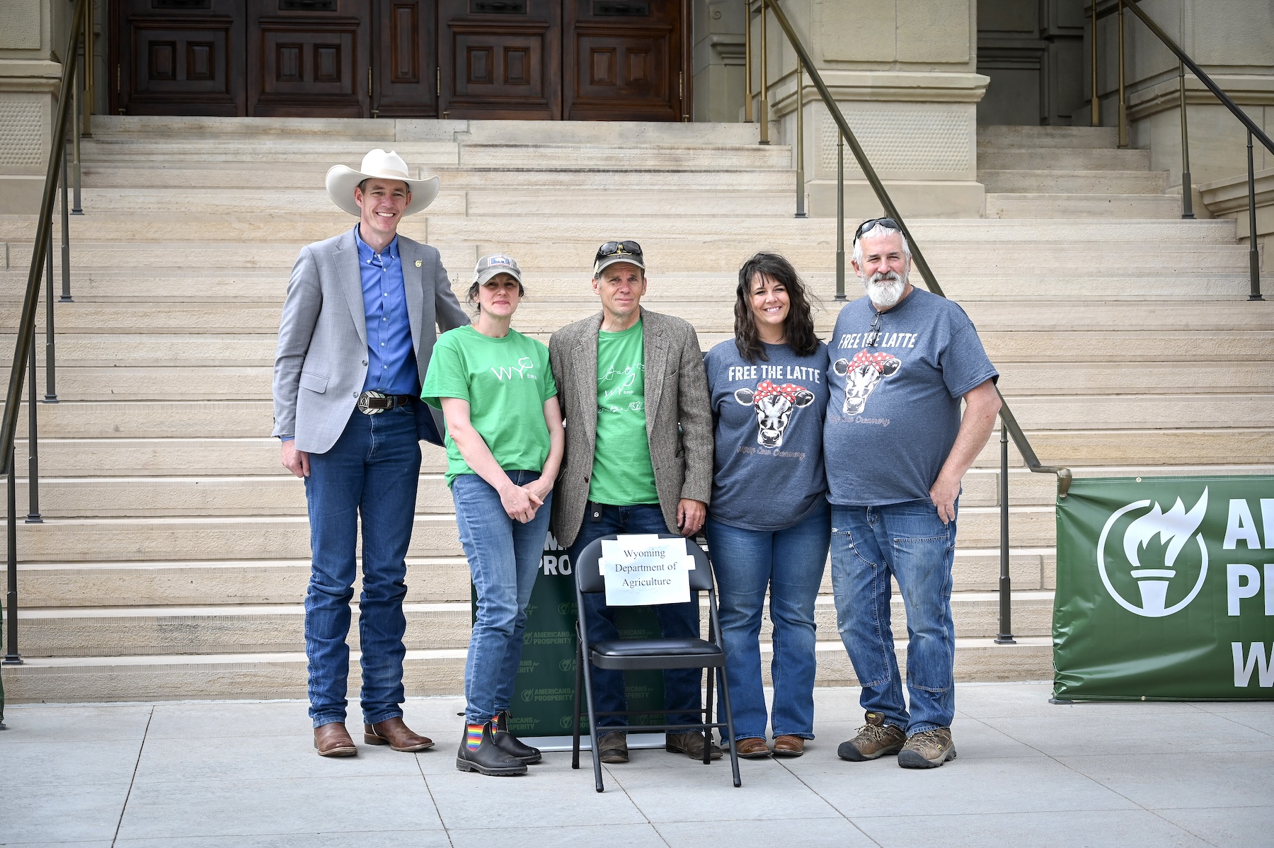 Food freedom supporters rally at Capitol over enforcement against Wyoming producers