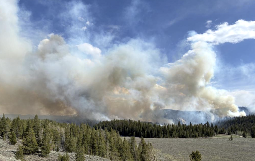 Spread Creek Fire Update for May 15, 2026