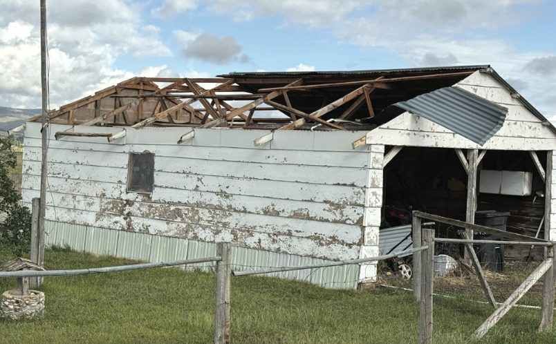 Cleanup continues following Friday microburst