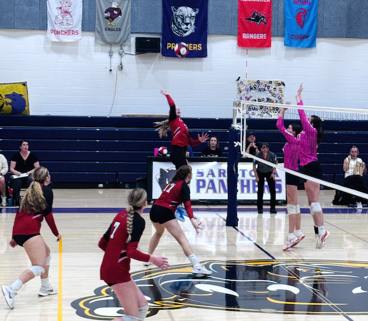 Kemmerer Volleyball/Football doubleheader cap Homecoming week